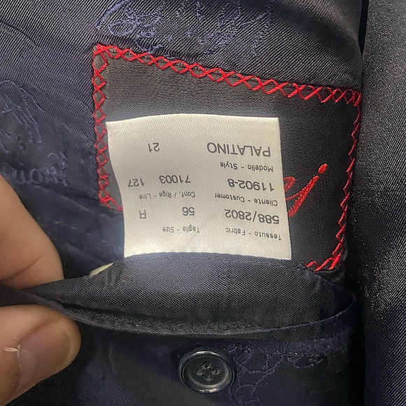 Brioni Made in Italy Model Palatino Wool Blazer Men's - Picture 8 of 8